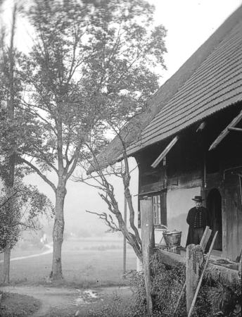 Jungbauernhof in Gutach. Bildarchiv Badische Heimat 11098 (nicht in der Ausstellung).