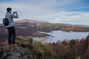 Über den Vogesenbergen