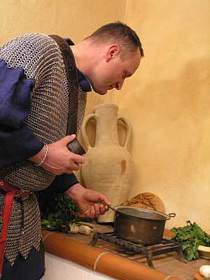 Saalburgmuseum: Legion�r am Herd