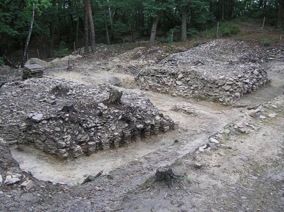 Toranlage in der Heidenmauer. © Th. Kreckel 