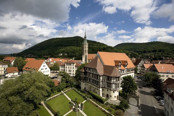 Gesamtansicht von Schloss Urach. Bild: Achim Mende/SSG