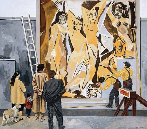 Volker Blumkowski: Gleis 23/II, 1993-94. © Landkreis Waldshut