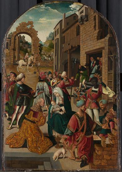 Jacob Cornelisz. van Oostsanen, Die Anbetung der K&ouml;nige, ca. 1510-1515, Rijksmuseum Amsterdam, &copy; Rijksmuseum Amsterdam