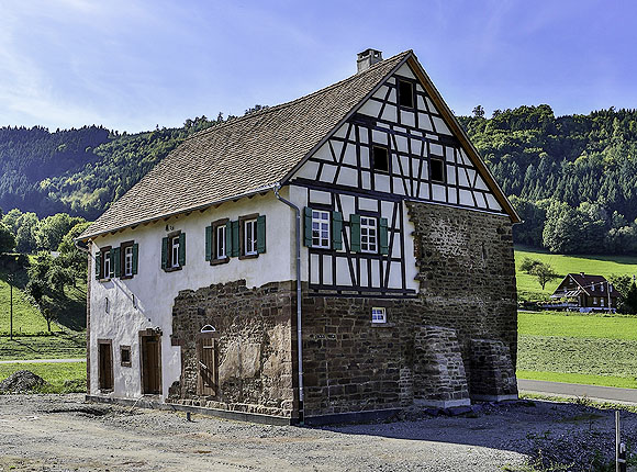 Das "Schlössle von Effringen", seit diesem Jahr aufgebaut und Bestandteil des Museums