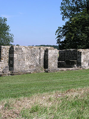 "Limestor" Dalkingen vor dem Bau des Schutz- und Visualisierungsgebäudes