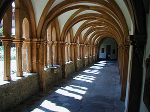 Kreuzgang in Kloster Bronnbach