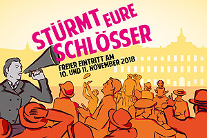 Logo der Aktion "Stürmt eure Schlösser"