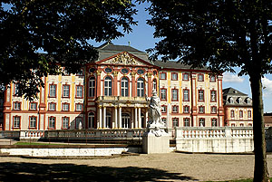 Schloss Bruchsal, Gartenseite. Foto: kulturer.be