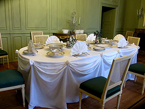 Schloss Schwetzingen, Kleines Speisezimmer im 1. Obergeschoss. Foto: kulturer.be