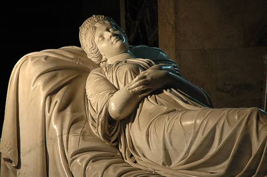 Christian Daniel Rauch, Grabmonument der K�nigin Luise von Preu�en im Mausoleum des Charlottenburger Schlossgartens. 1811�1814