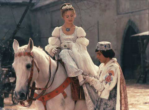 Szenenbild aus dem Film Drei Haseln�sse f�r Aschenbr�del